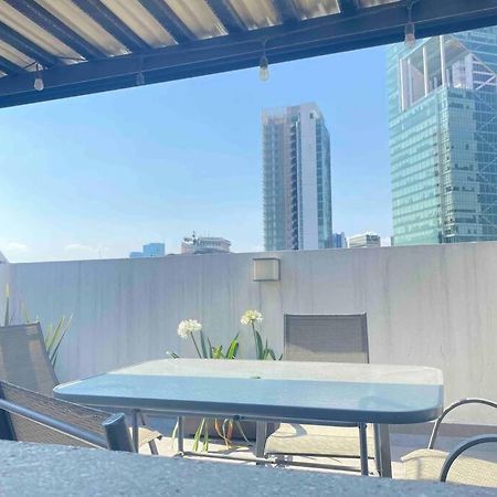 Downtown Depto Con Terraza Privada Apartman Mexikóváros Kültér fotó