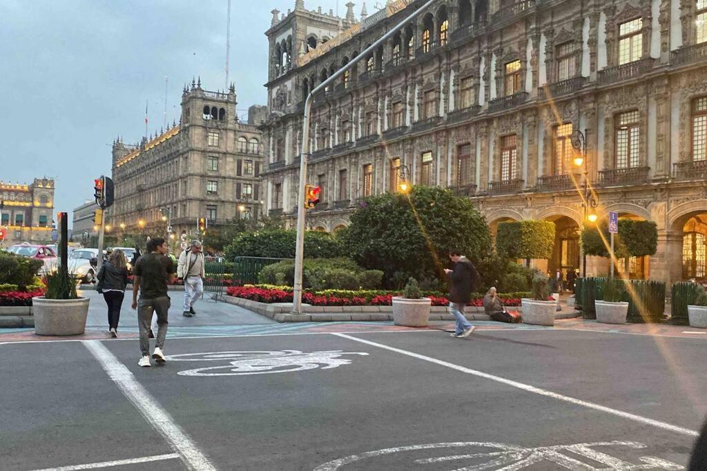 Downtown Depto Con Terraza Privada Apartman Mexikóváros Kültér fotó